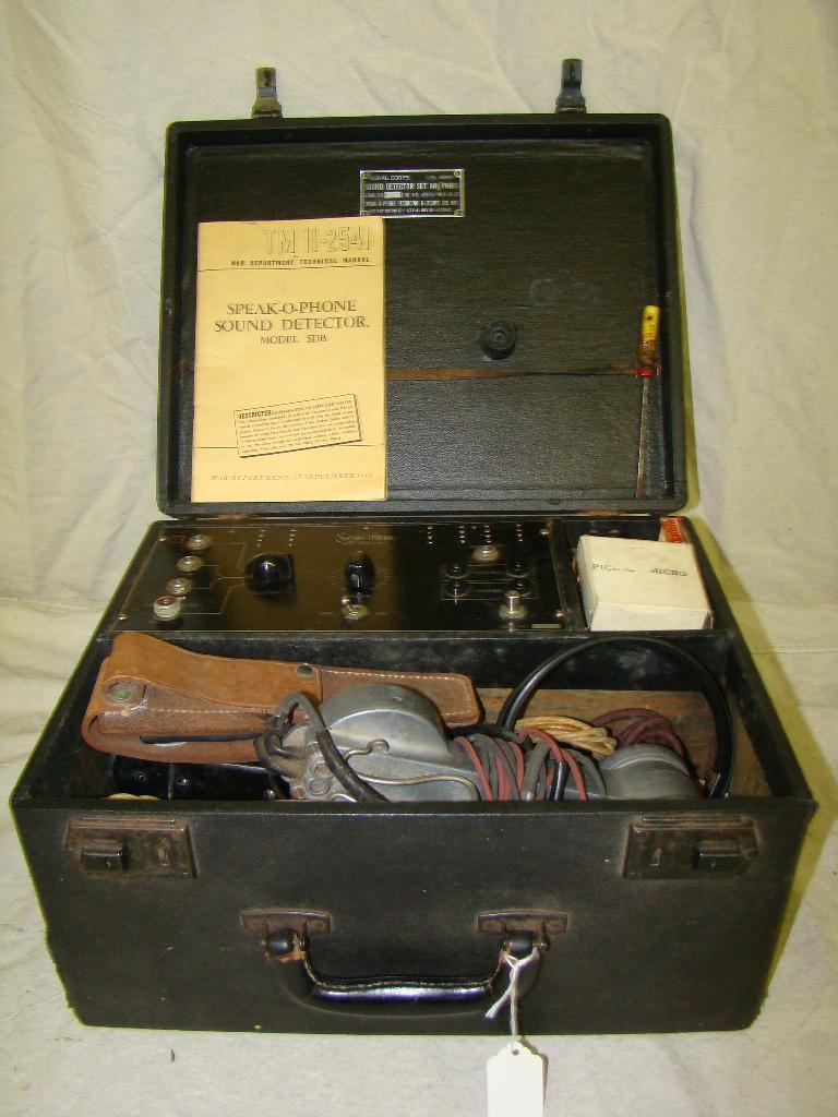 WW2 Signal Corps Surveillance Equipment