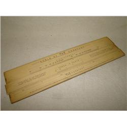 Slide Rule: 1894-Date 14" by Gordon