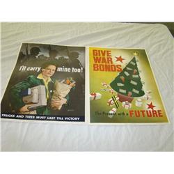 World War Two Posters. Lot of Two.