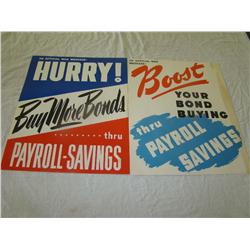 World War Two Posters. Lot of Two.