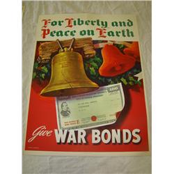 World War Two. Poster. Lyman Simpson.