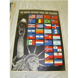 World War Two. Poster.