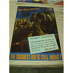World War Two. Poster. John Falter.