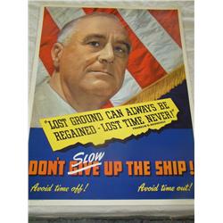 World War Two. Poster.