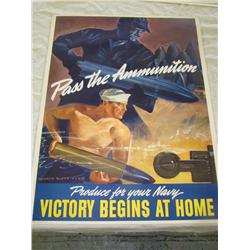 World War Two. Poster. Howard Scott.