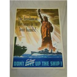 World War Two. Poster. Jon Whitcomb.