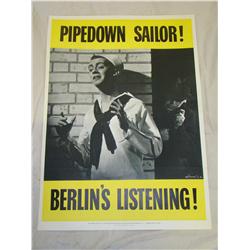 World War Two. Poster.