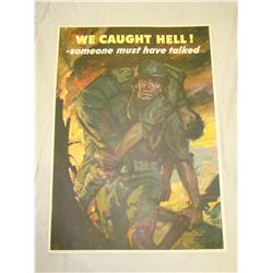 World War Two. Poster. Saul Tepper.