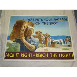 World War Two. Poster. John Falter.