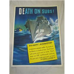 World War Two. Poster. Whitcomb.