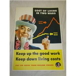 World War Two. Poster. Helguera.