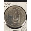 Image 2 : 1958 Canadian Silver Dollar - EF30