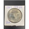 Image 1 : 1967 Canadian Silver Dollar