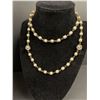 Image 2 : Very Nice Quality Gold & Pearl Long Necklace