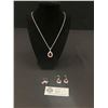 Image 1 : Gorgeous Pendant Necklace & Earring Set with Ring