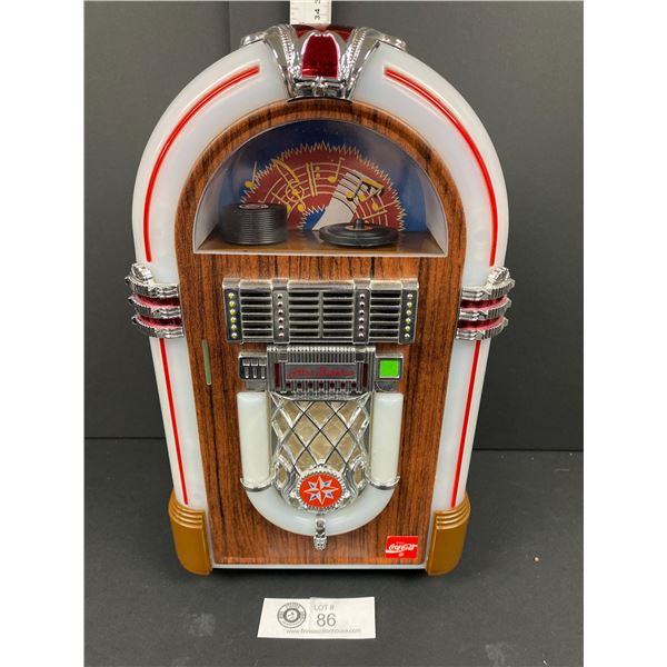 Coca Cola Juke Box AM/FM Cassette Radio