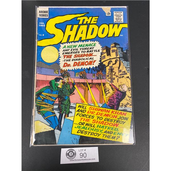 Vintage Collectible Comic Book, On Board In Bag, The Shadow