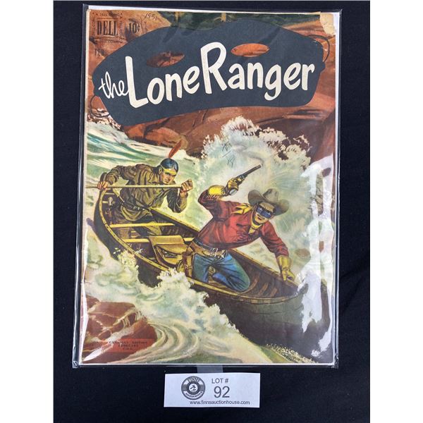 Vintage Collectible Comic Book, On Board In Bag, The Lone Ranger