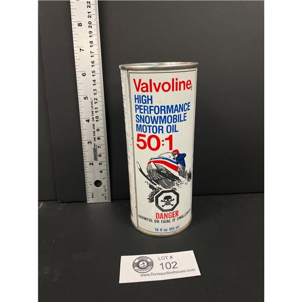 Valvoline High Performance Snowmobile Motor Oil 16 Fluid Ounce Tin