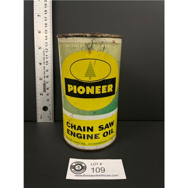 Pioneer Chain Saw Engine Oil  - One Imperial Pint Tin