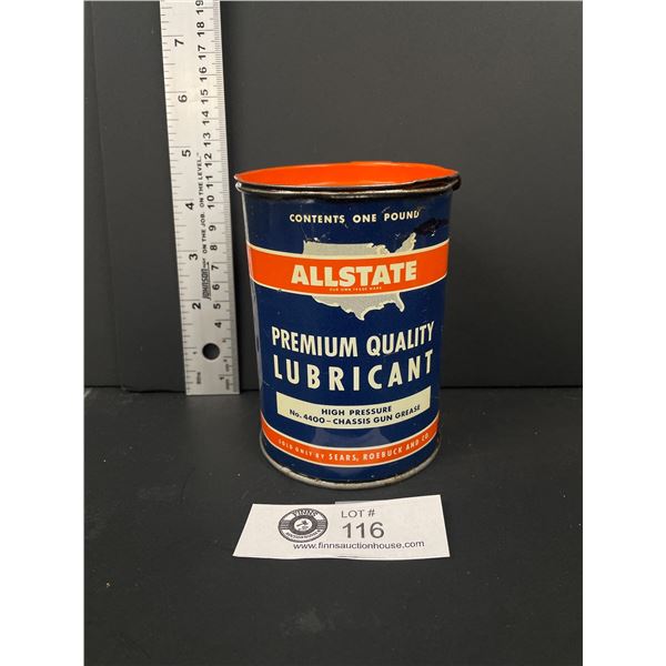 AllState Premium Lubricant  - 1 LB Tin - Full