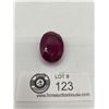 Image 2 : Polished Rough Mineral Ruby 73.83 ct-35x24x11mm-Ovl Cut-Madagascar-Untreated