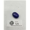 Image 1 : Polished Rough Mineral Sapphire 128.15ct-34x25x17mm-Oval Cut-Madagascar-Untreated