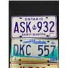 Image 2 : Lot of 4 Vintage BC Collectible License Plates