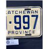 Image 3 : 1957 Saskatchewan Vintage Collectible License Plate