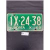 Image 1 : 1968 Alberta X Vintage Collectible License Plate