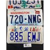 Image 3 : Lot of 4 US Vintage Collectible License Plates