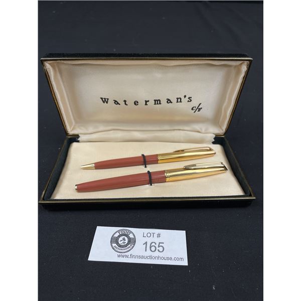 Watermans Pen and Pencil Set in Case