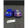 Image 3 : Lot of 2 Collectible Die Cast Cars - 1:24 Scale Dodge Challenger SRT and Maserati Levante