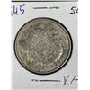 Image 2 : 1945 Canadian 50 Cent Coin XF30