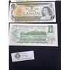 Image 2 : Lot of 10 1973 $1 Canadian Bills, Uncirculated and In Sequence