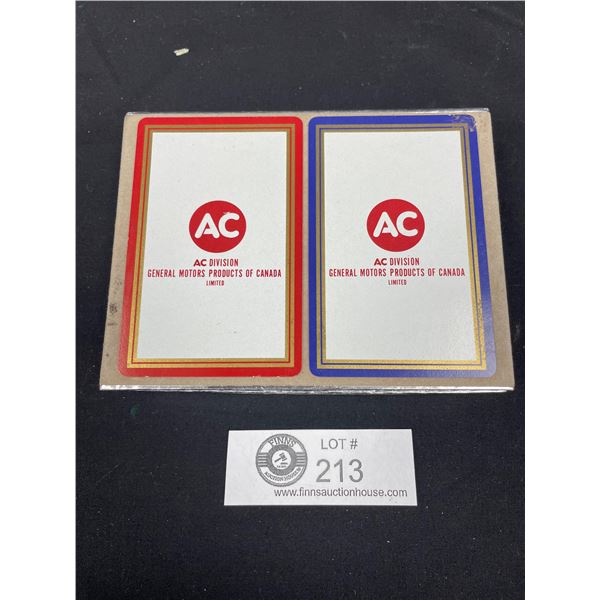 General Motors AC Division New Old Stock Double Decker Card Set