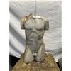 Image 1 : Interesting Man's Torso in Plaster Very Heavy * NO SHIPPING*