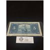 Image 2 : 1937 KG $5 Canadian Bill - Good Circulated Condition CT Signatures