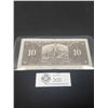 Image 2 : 1937 KG $10 Canadian Bill - Excellent Circulated Condition CT Signatures