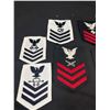 Image 2 : Assortment of WW2 WWII US Military Rank Insignia- Patches