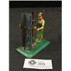 Image 3 : 1940s Tin Litho Toy Machinist Made in Germany - US Zone 4 x 4"