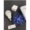 Image 2 : Brand New Amazon Items - 1 Smart Bulb, Mini Drone, 2 Interior Smart Outlets and 1 Multi Outlet with 