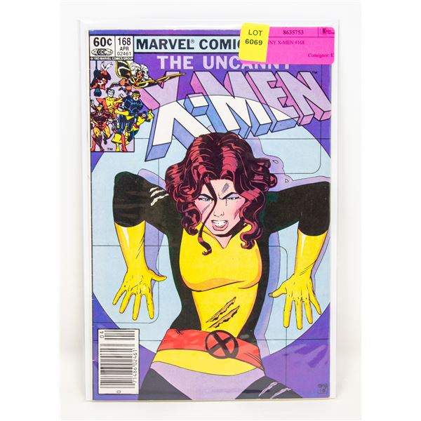 UNCANNY X-MEN #168