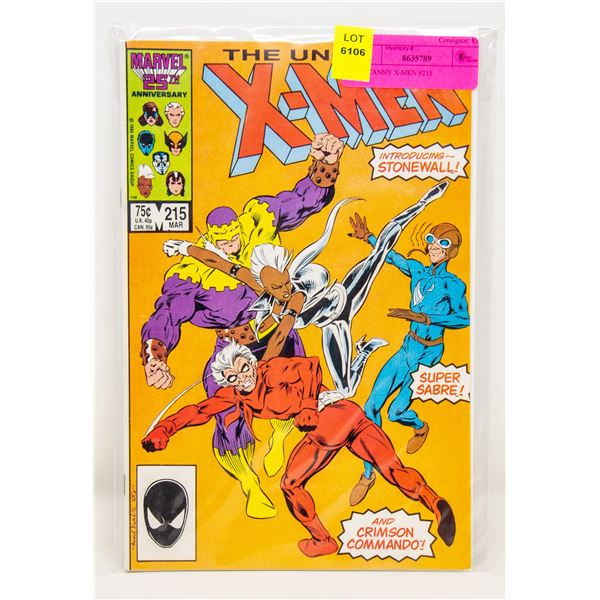 UNCANNY X-MEN #215