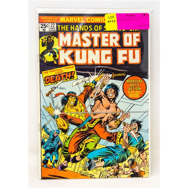 MASTER OF KUNG FU #22