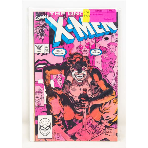 UNCANNY X-MEN #260