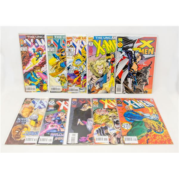 UNCANNY X-MEN --- 10 ISSUES