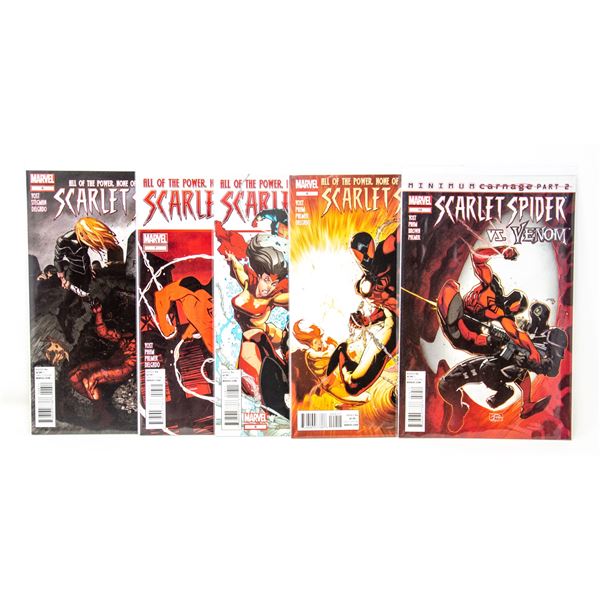 SCARLET SPIDER --- 5 COMICS