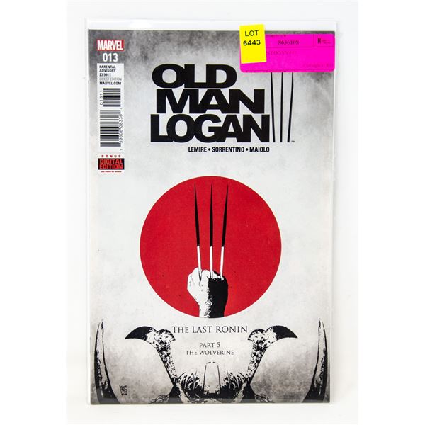 OLD MAN LOGAN #13