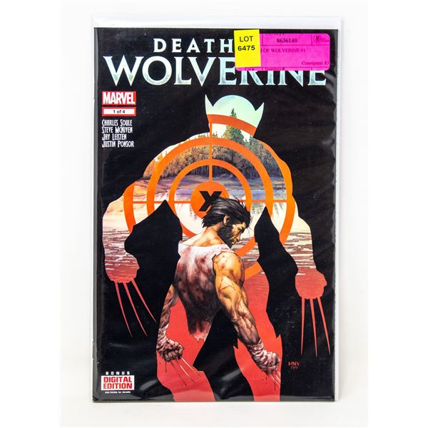 DEATH OF WOLVERINE #1